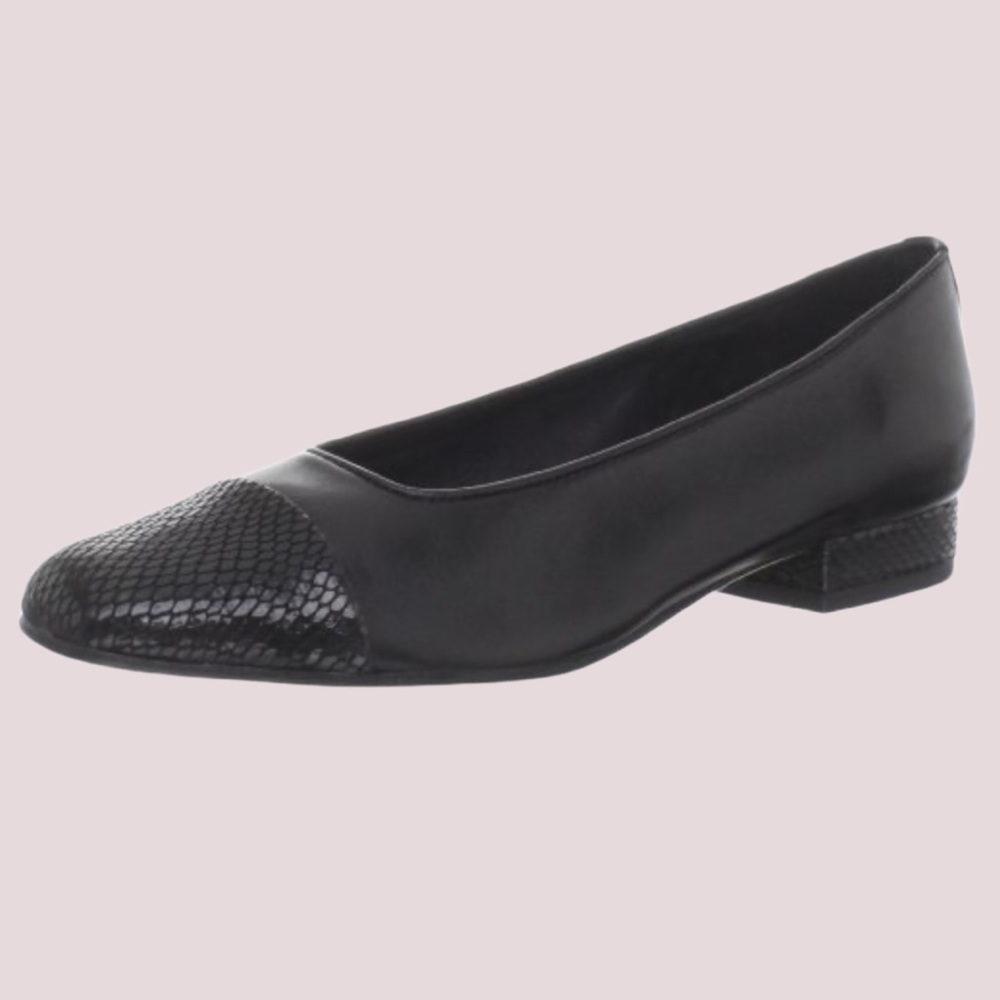 NWT VANELi Black Womens Fc-313 Ballet Flats Casual - 8.5